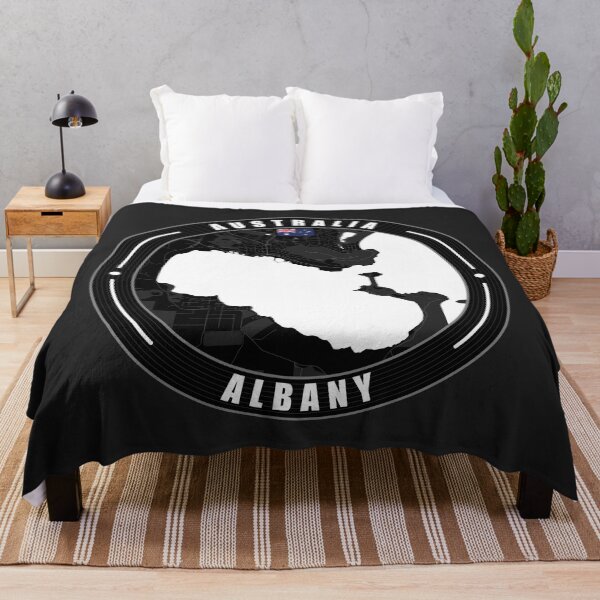 Item preview, Albany Australia City Map designed and sold by Thistle-TShop.