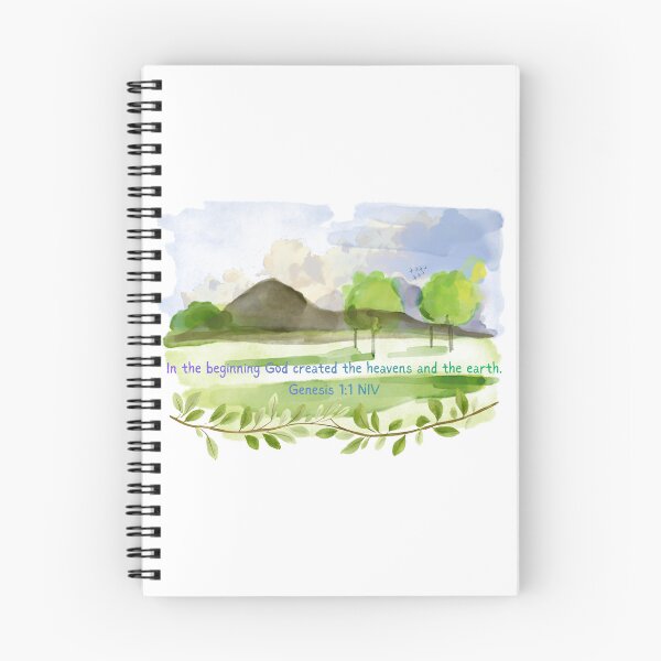 Item preview, Bible Art - Genesis 1:1 In The Beginning designed and sold by Boy and Belugee.