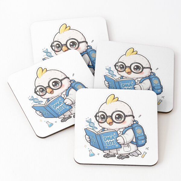 Item preview, Cute Cockatoo Science Student DNA 101 designed and sold by Wildlife-Walk.