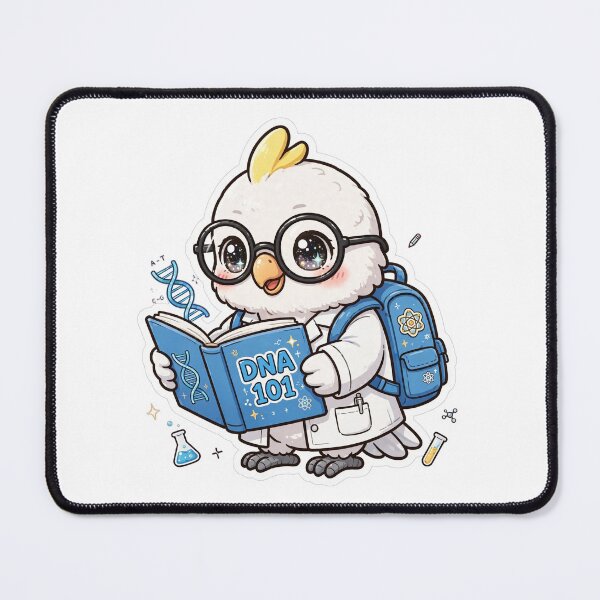 Item preview, Cute Cockatoo Science Student DNA 101 designed and sold by Wildlife-Walk.
