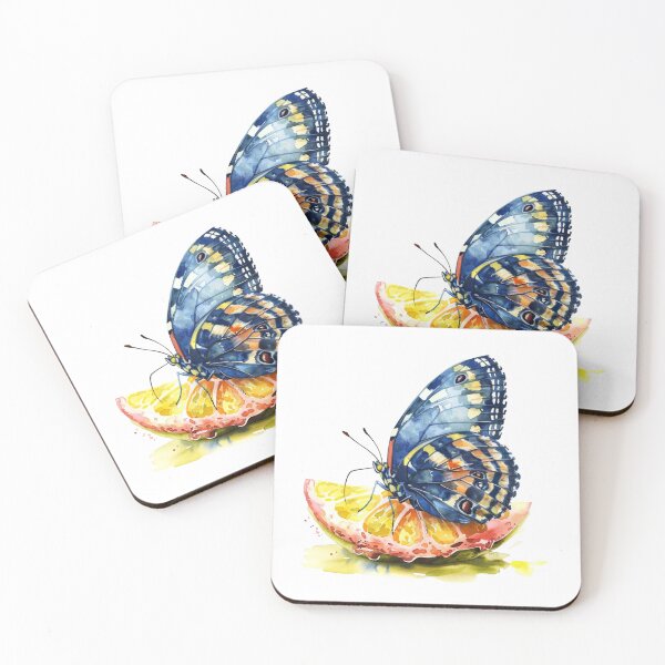 Item preview, Blue Butterfly | Elegant Nature Aesthetic Art ? designed and sold by Mandayartstudio.