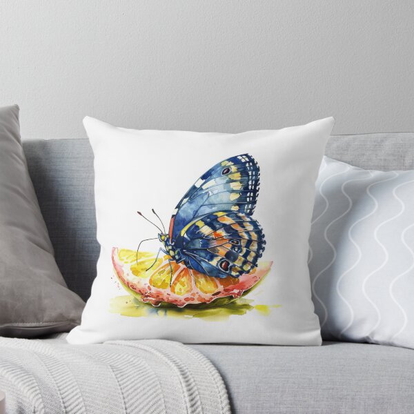 Item preview, Blue Butterfly | Elegant Nature Aesthetic Art ? designed and sold by Mandayartstudio.