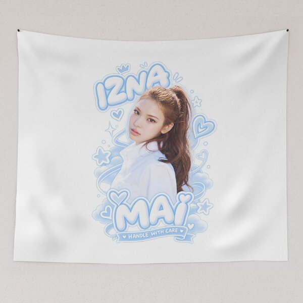 Item preview,  izna Mai Handle With Care Y2K Blue Heart designed and sold by Valereekmerch.