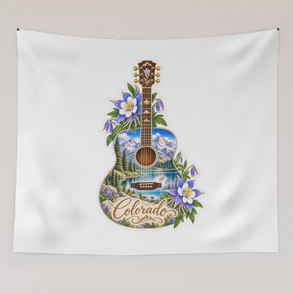 Item preview, Colorado Rocky Mountain Guitar designed and sold by Whimspired By Paxx.