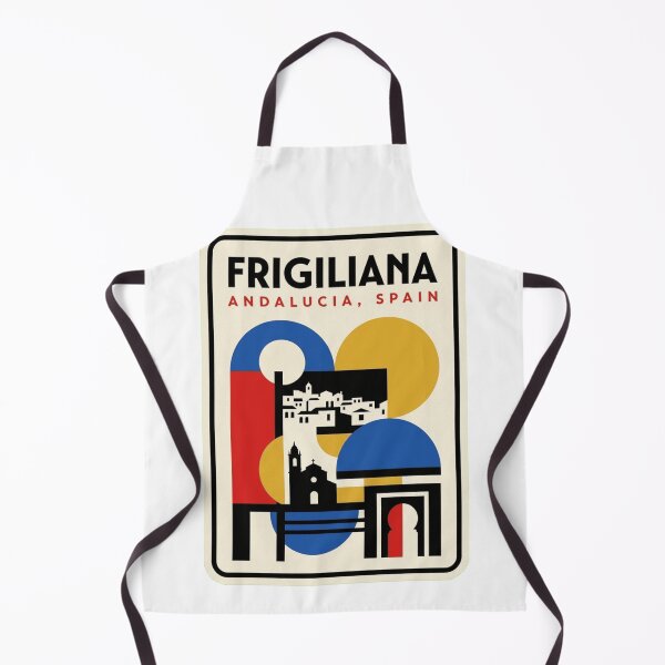 Item preview, Retro Frigiliana Bauhaus Geometric Skyline designed and sold by k3rstman1.