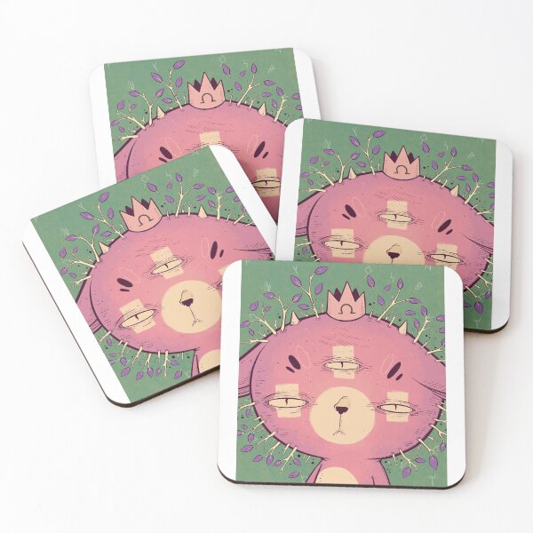 Item preview, Pink Monster Faces Cute Kawaii Creature designed and sold by DRP-art.