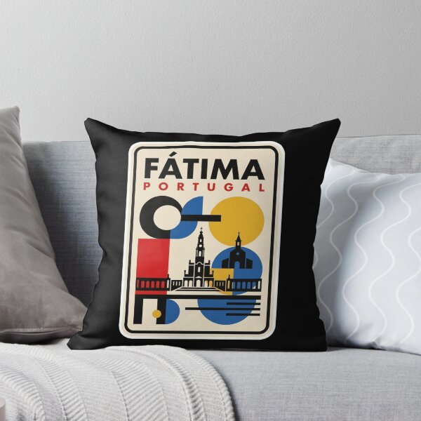 Item preview, Retro Fátima Bauhaus Geometric Skyline designed and sold by k3rstman1.
