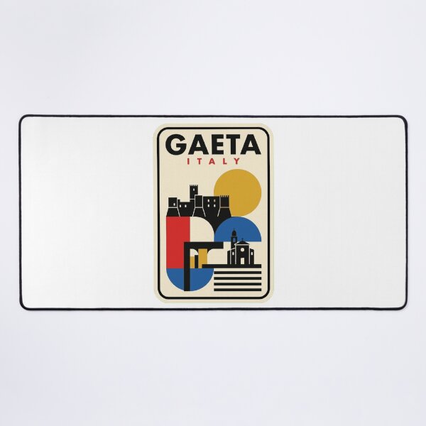 Item preview, Retro Gaeta Bauhaus Geometric Skyline designed and sold by k3rstman1.