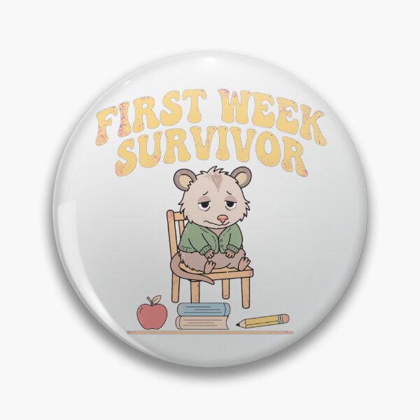Item preview, Funny Tired Possum First Week of School Kids Art designed and sold by Yellowriversss.