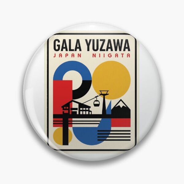 Item preview, Retro Gala Yuzawa Bauhaus Geometric Skyline designed and sold by k3rstman1.