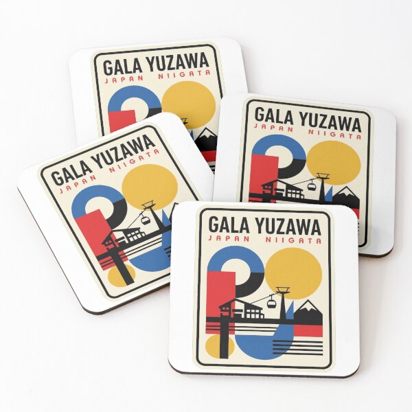 Item preview, Retro Gala Yuzawa Bauhaus Geometric Skyline designed and sold by k3rstman1.