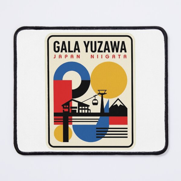 Item preview, Retro Gala Yuzawa Bauhaus Geometric Skyline designed and sold by k3rstman1.