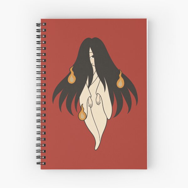 Item preview, Yurei Japanese Ghost with Soul Flames | Ukiyo-e Woodblock designed and sold by Planthem.
