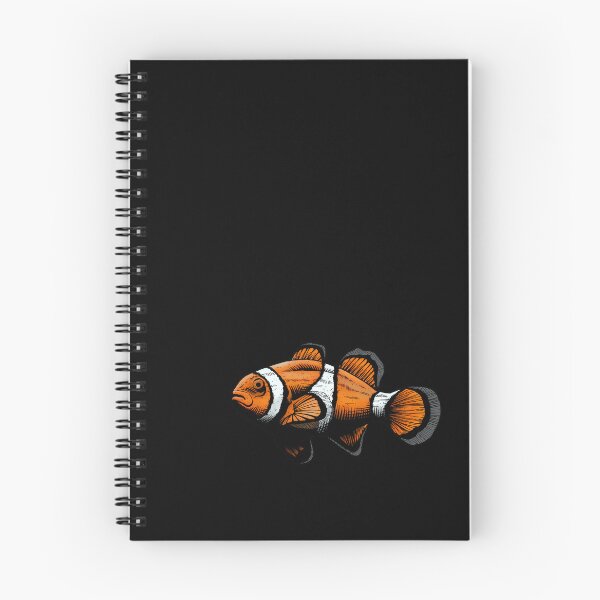 Item preview, Scared clownfish illustration designed and sold by trisfits.