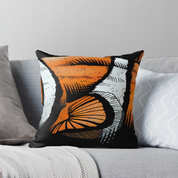 Item preview, Scared clownfish illustration designed and sold by trisfits.