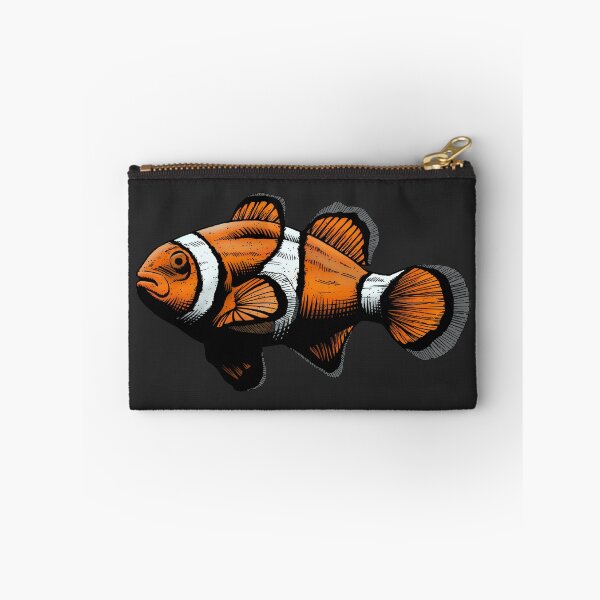 Item preview, Scared clownfish illustration designed and sold by trisfits.