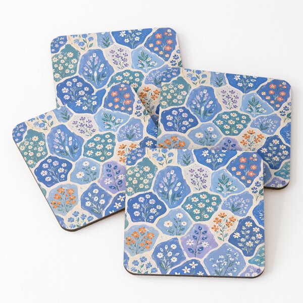 Item preview, Botanical Mosaic A Vibrant Fusion of Nature's Palette Captured in Charming Floral Patterns designed and sold by Matt_Smith.