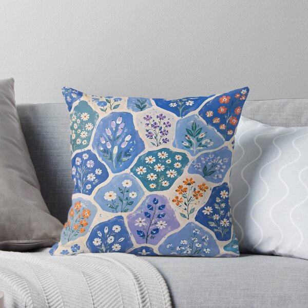 Item preview, Botanical Mosaic A Vibrant Fusion of Nature's Palette Captured in Charming Floral Patterns designed and sold by Matt_Smith.