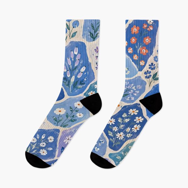 Item preview, Botanical Mosaic A Vibrant Fusion of Nature's Palette Captured in Charming Floral Patterns designed and sold by Matt_Smith.