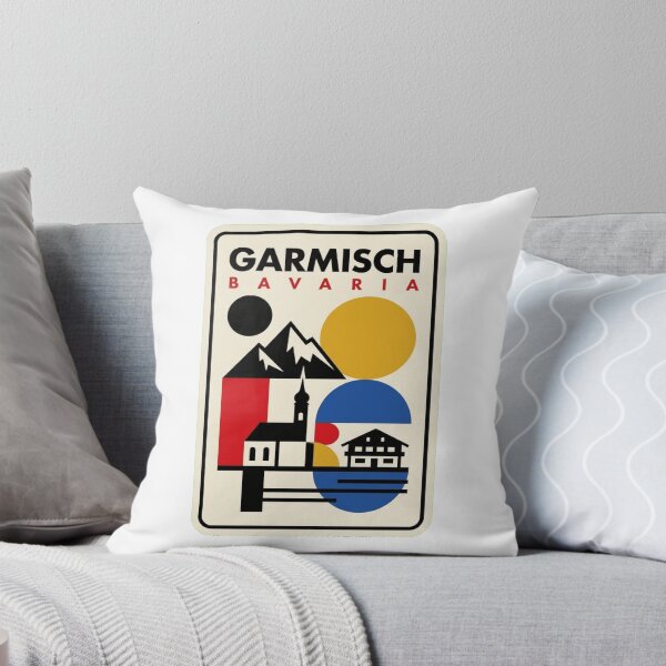 Item preview, Retro Garmisch Bauhaus Geometric Skyline designed and sold by k3rstman1.