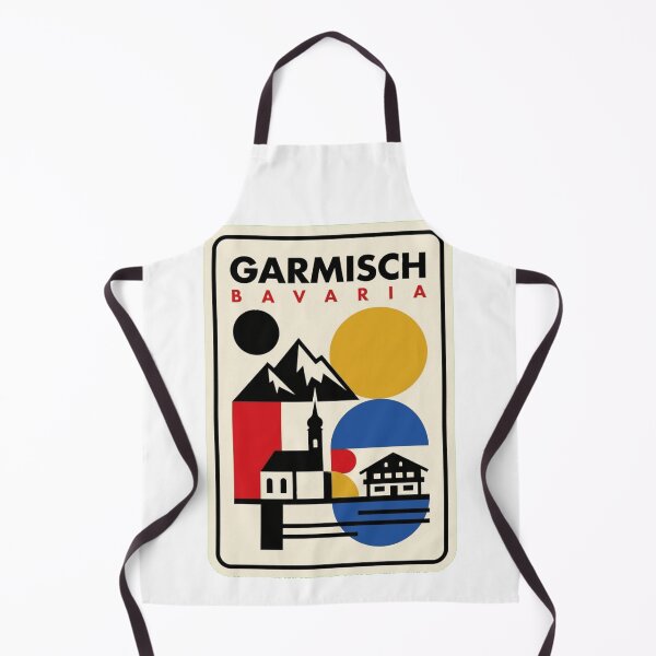 Item preview, Retro Garmisch Bauhaus Geometric Skyline designed and sold by k3rstman1.