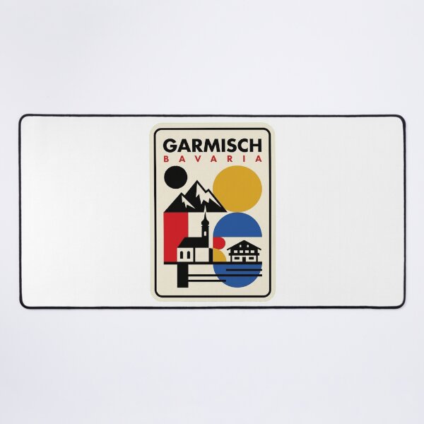 Item preview, Retro Garmisch Bauhaus Geometric Skyline designed and sold by k3rstman1.