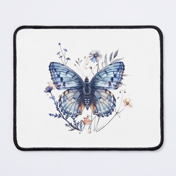 Item preview, Blue Butterfly | Elegant Nature Aesthetic Art ? designed and sold by Mandayartstudio.