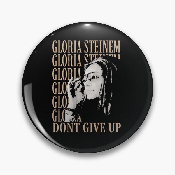 Item preview, Big face Gloria Steinem designed and sold by SawyerLawrence.