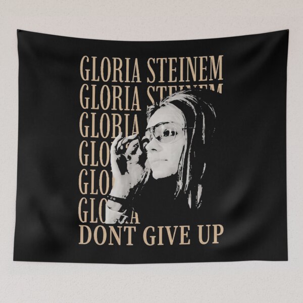 Item preview, Big face Gloria Steinem designed and sold by SawyerLawrence.