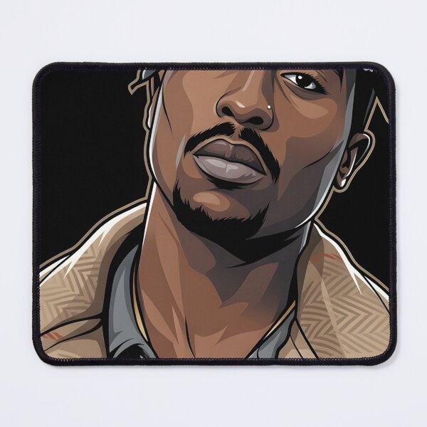 Item preview, Tupac Shakur Vector Art designed and sold by titanputra.