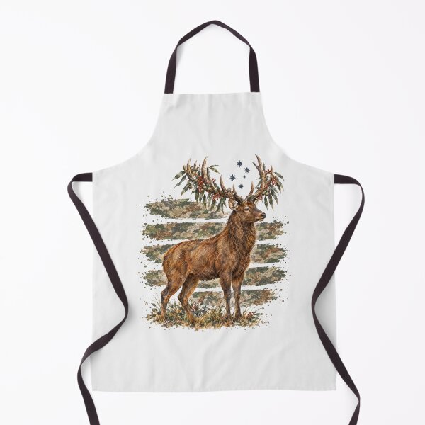 Item preview, Watercolor Stag Deer Camo Hunting Season designed and sold by Yellowriversss.