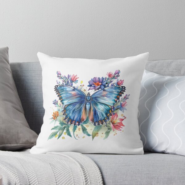 Item preview, Blue Butterfly | Elegant Nature Aesthetic Art ? designed and sold by Mandayartstudio.