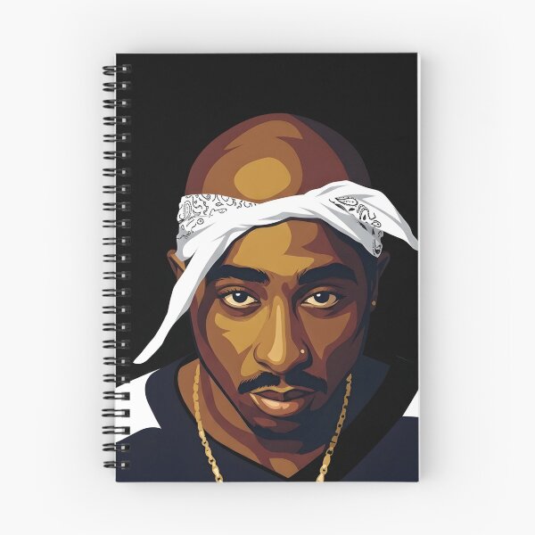 Item preview, Tupac Shakur Vector Art designed and sold by titanputra.