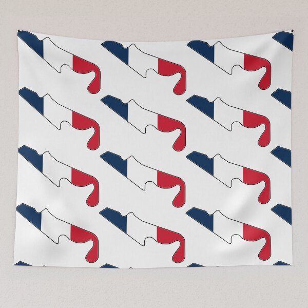Item preview, Paul Ricard Circuit with the national flag designed and sold by p-Phictures4.
