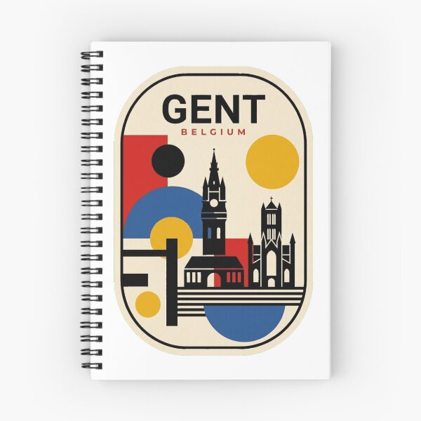 Item preview, Retro Gent Bauhaus Geometric Skyline designed and sold by k3rstman1.