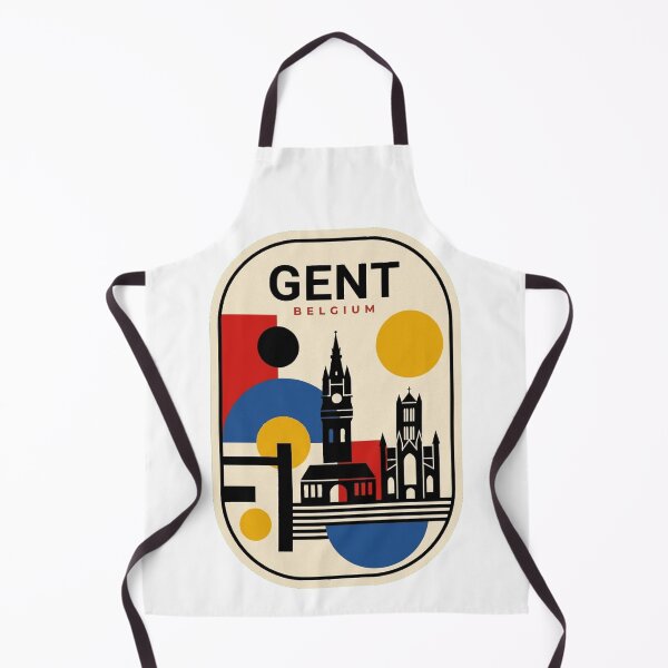 Item preview, Retro Gent Bauhaus Geometric Skyline designed and sold by k3rstman1.