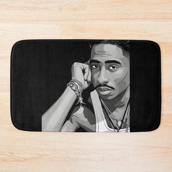 Item preview, Tupac Shakur Vector Art designed and sold by titanputra.