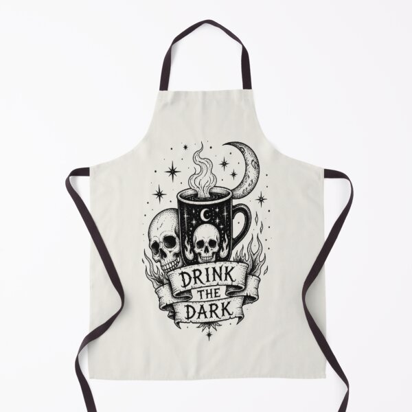 Item preview, Drink The Dark Gothic Skull Coffee designed and sold by creativerooney.
