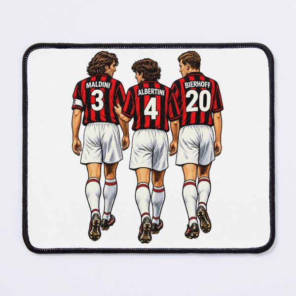 Item preview, AC Milan Maldini Albertini Bierhoff Rossoneri designed and sold by Tony Panini Retro.