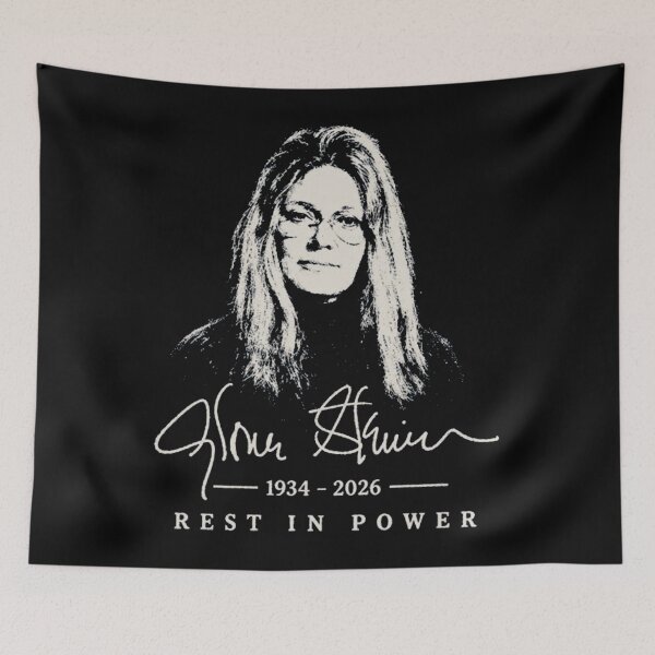 Item preview, Gloria Steinem Rest In Power designed and sold by SawyerLawrence.