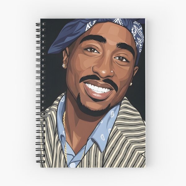 Item preview, Tupac Shakur Vector Art designed and sold by titanputra.