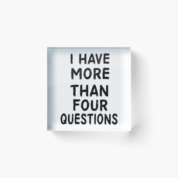 Item preview, Funny Passover Seder I Have More Than Four Questions designed and sold by AfterHoursFM.
