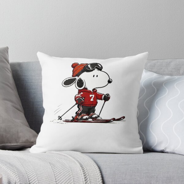 Item preview, Snoopy Skiing Winter Fun Peanuts Character designed and sold by fizzstocmathepa.