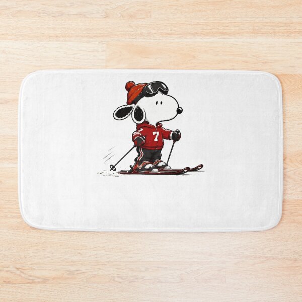 Item preview, Snoopy Skiing Winter Fun Peanuts Character designed and sold by fizzstocmathepa.