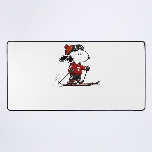 Item preview, Snoopy Skiing Winter Fun Peanuts Character designed and sold by fizzstocmathepa.