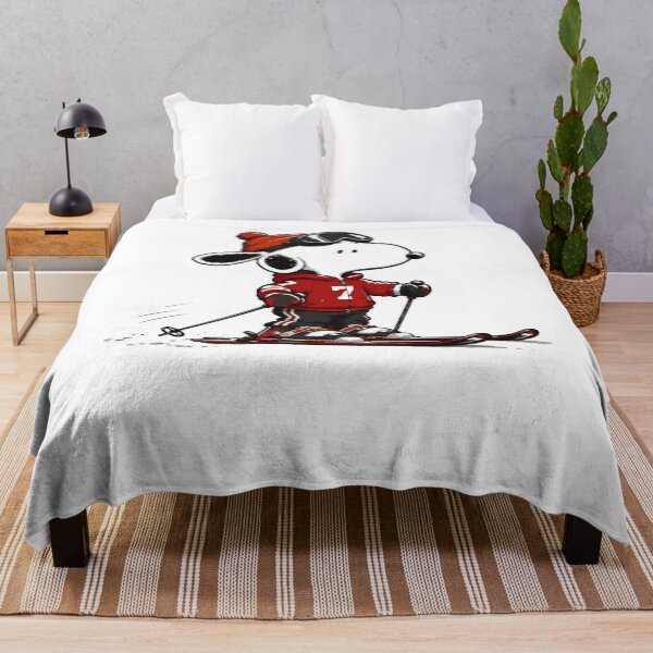 Item preview, Snoopy Skiing Winter Fun Peanuts Character designed and sold by fizzstocmathepa.