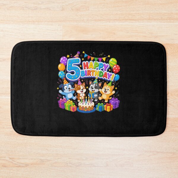 Item preview, Bluey 5th Birthday Happy Birthday designed and sold by visionnen.