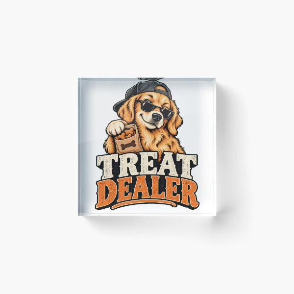 Item preview, Treat Dealer Funny Dog T-Shirt | Dog Lover Shirt | Pet Parent Gift designed and sold by VIBECANVASSHOP .