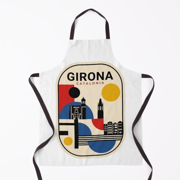 Artikelvorschau, Retro Girona Bauhaus Geometrische Skyline entworfen und verkauft von k3rstman1.