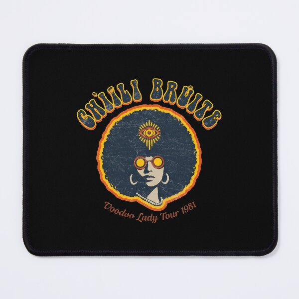 Item preview, Retro Afro Voodoo Lady Tour 1981 Creme Brulee designed and sold by Donssom.